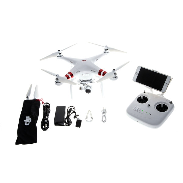 Квадрокоптер DJI Phantom 3 Standard с подвесом и камерой FullHD